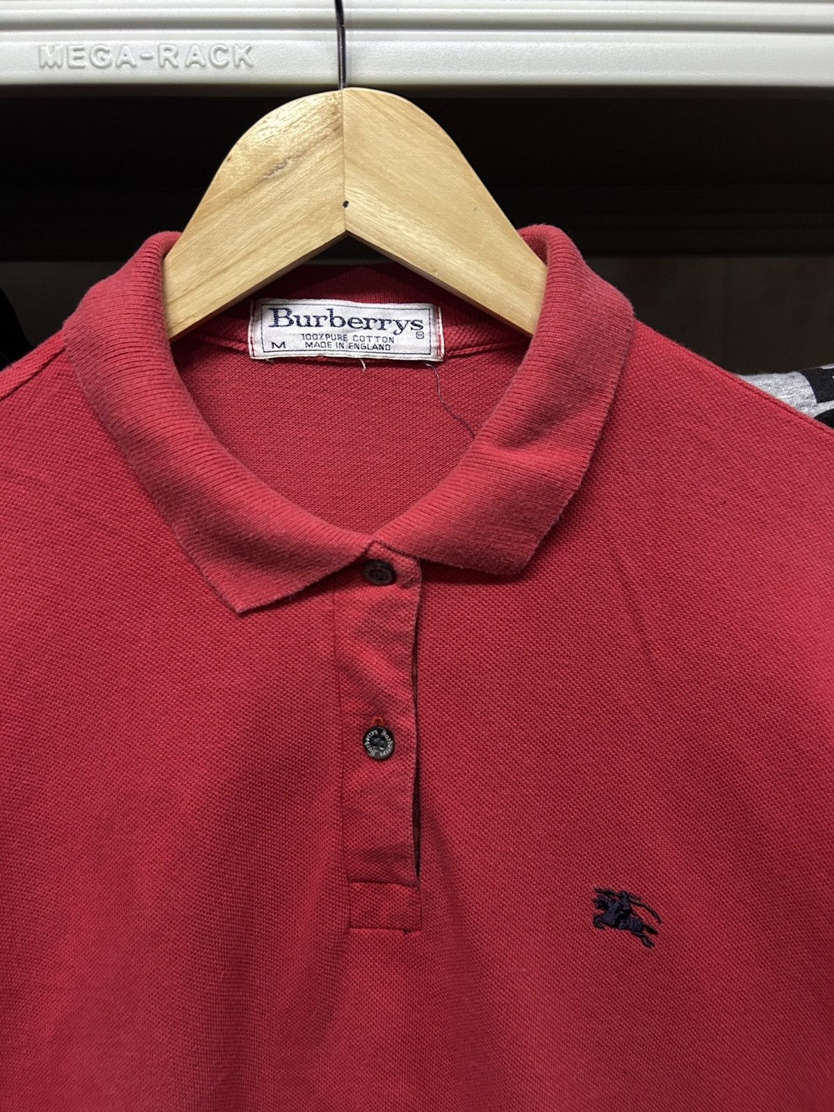 Burberry Vintage Burberry Medium size Tees Size US M / EU 48-50 / 2 - 2 Thumbnail