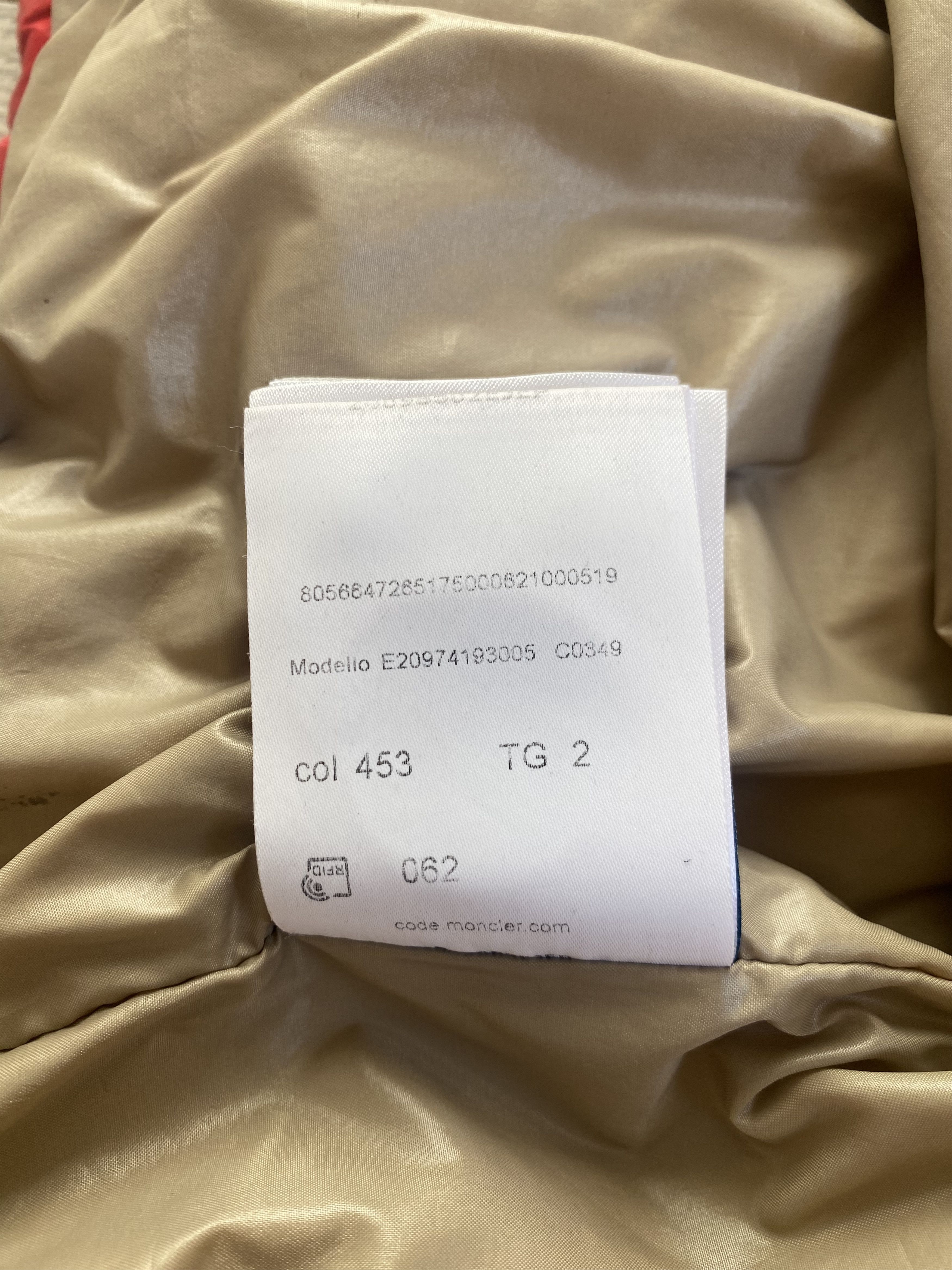 Moncler Moncler Genius Grenoble Arlaz Nylon Down Jacket In Red Size US M / EU 48-50 / 2 - 14 Thumbnail