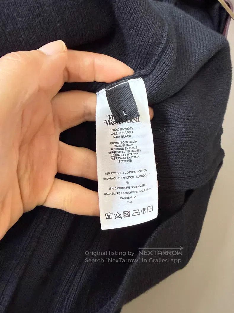 Vivienne Westwood Vivienne Westwood size L Cotton and cashmere blend Size 22" - 4 Thumbnail