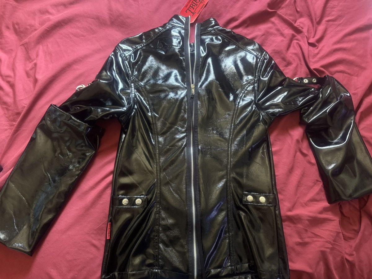 Tripp NYC PVC VINYL BONDAGE LOCK JACKET Size US S / EU 44-46 / 1 - 2 Thumbnail