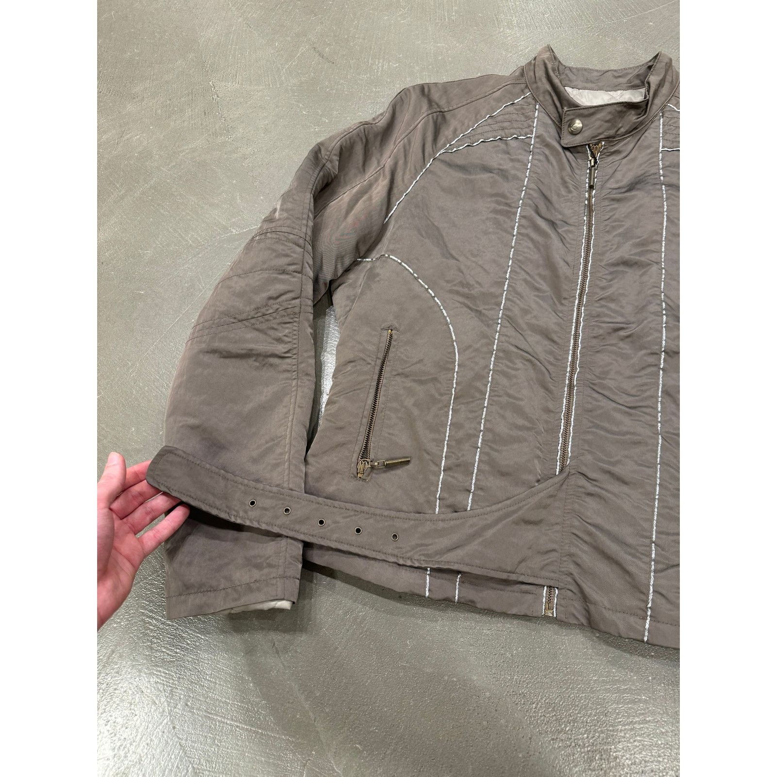 Roberto Cavalli 2007 Cavalli paneled bomber jacket Size US XL / EU 56 / 4 - 7 Thumbnail