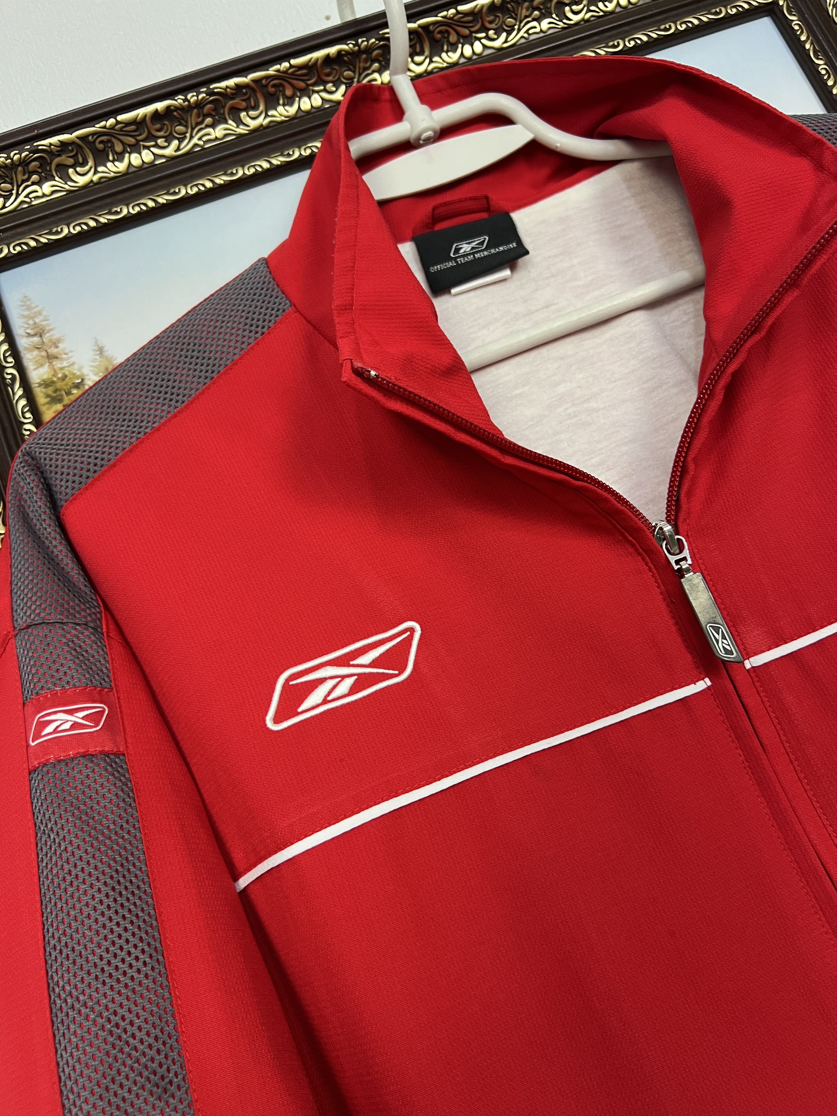Reebok Vintage Reebok Liverpool Football Train Jacket Soccer Track Size US M / EU 48-50 / 2 - 4 Thumbnail