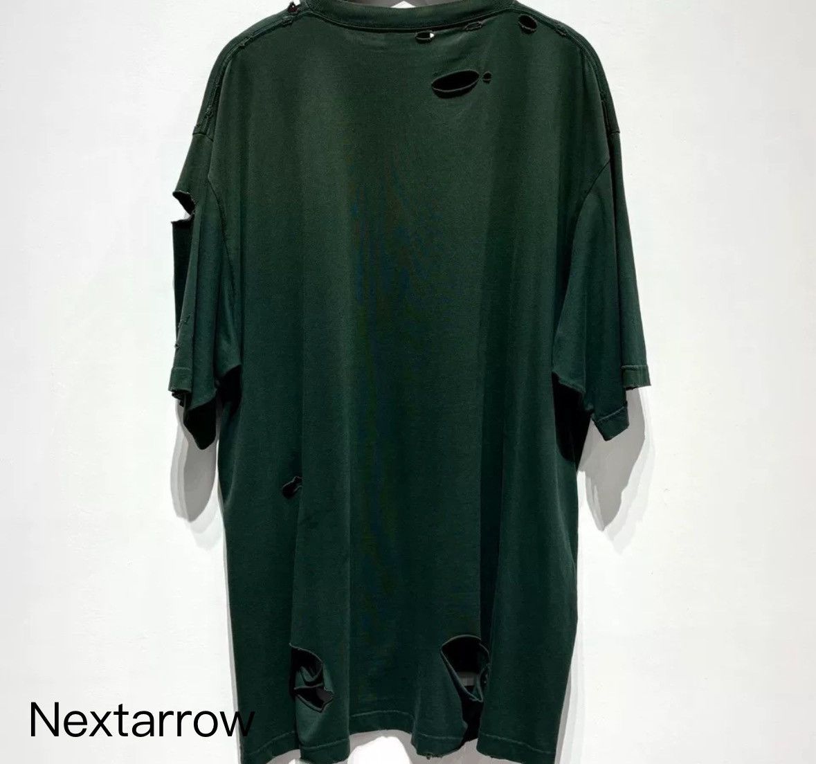 Balenciaga BALENCIAGA unisex perforated short sleeved shirt Size US M / EU 48-50 / 2 - 2 Thumbnail
