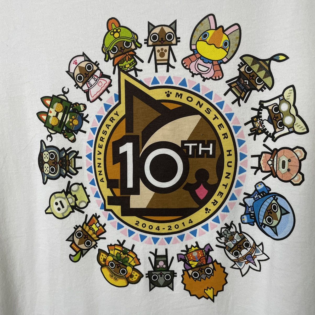 Nintendo × Playstation 2014 Nintendo Monster Hunter 4G 10th Anniversary Promo Tee Size US S / EU 44-46 / 1 - 2 Thumbnail