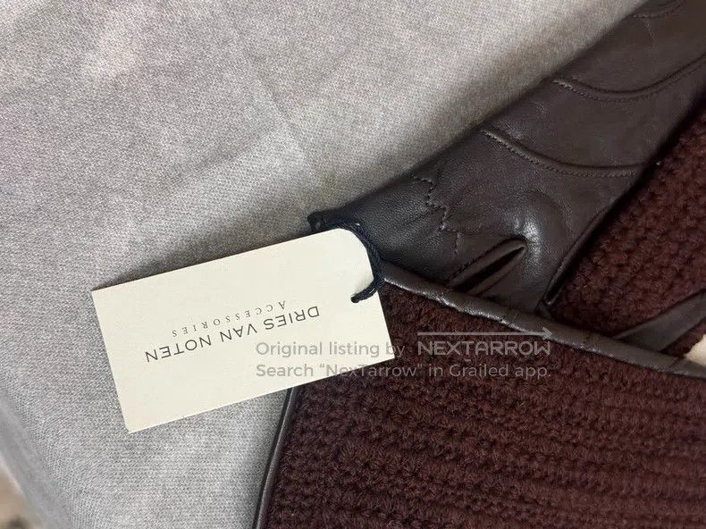 Dries Van Noten Dries Van Noten Patchwork Sheepskin Gloves Size ONE SIZE - 7 Thumbnail