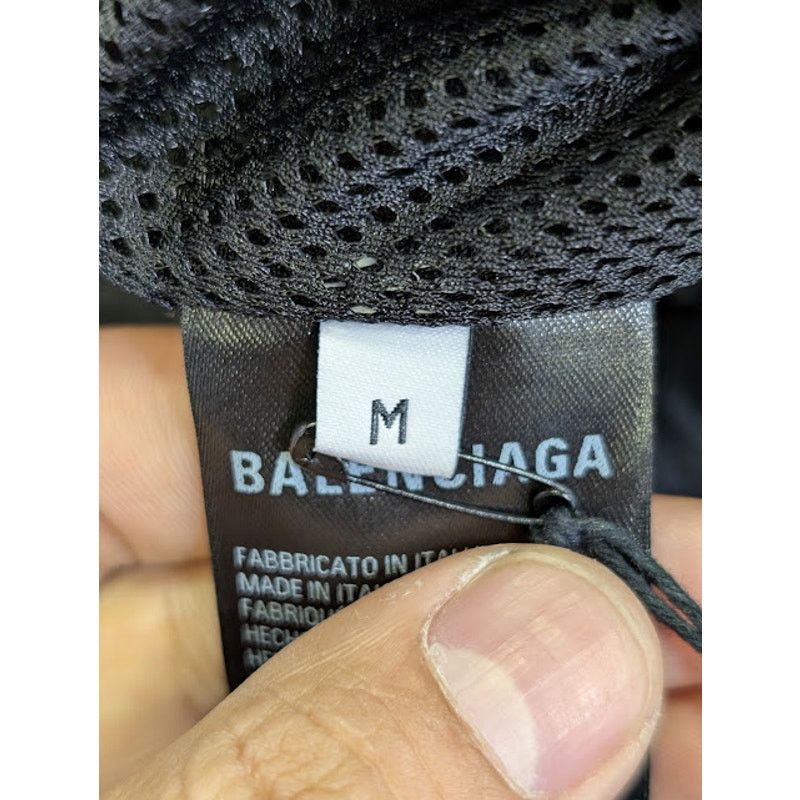 Balenciaga o1rshd1 Medium Fit Tracksuit Pants in Black Size US 32 / EU 48 - 14 Thumbnail