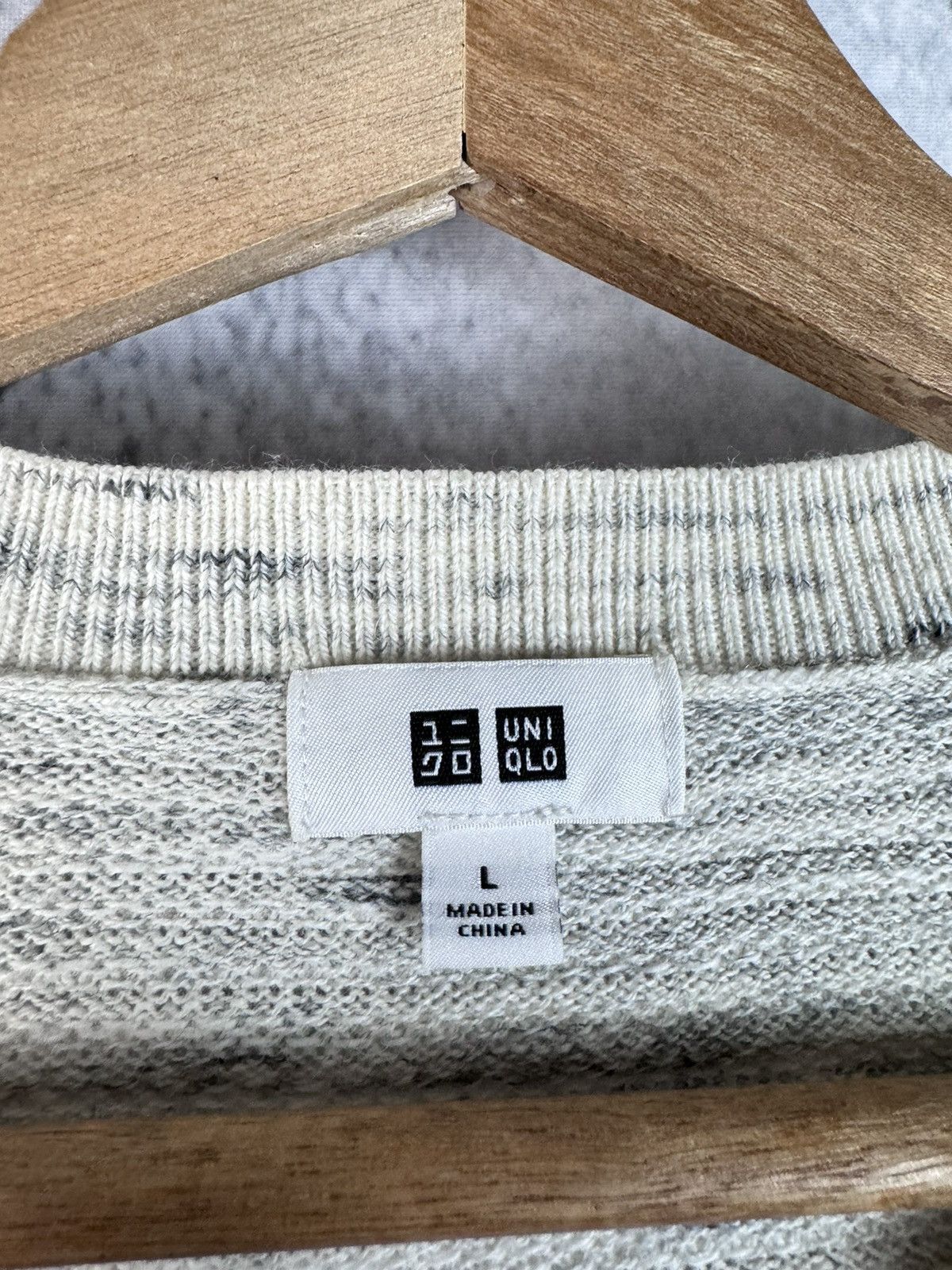 Designer × Japanese Brand × Uniqlo Uniqlo blend multicolor sweater rare Size US L / EU 52-54 / 3 - 3 Thumbnail