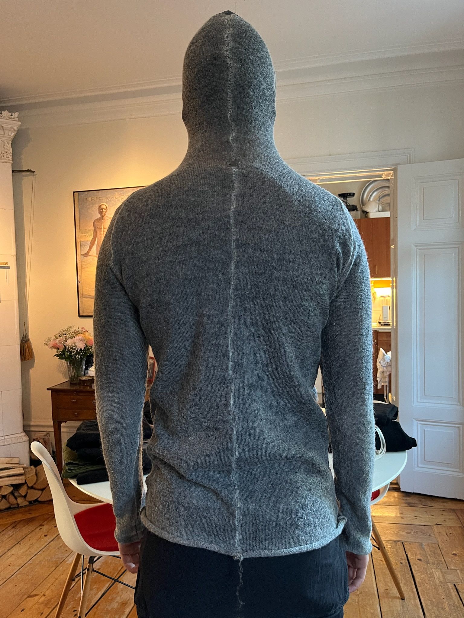 Isaac Sellam Experience Isaac Sellam 69 cold dyed ninja hood knit Size US S / EU 44-46 / 1 - 4 Thumbnail