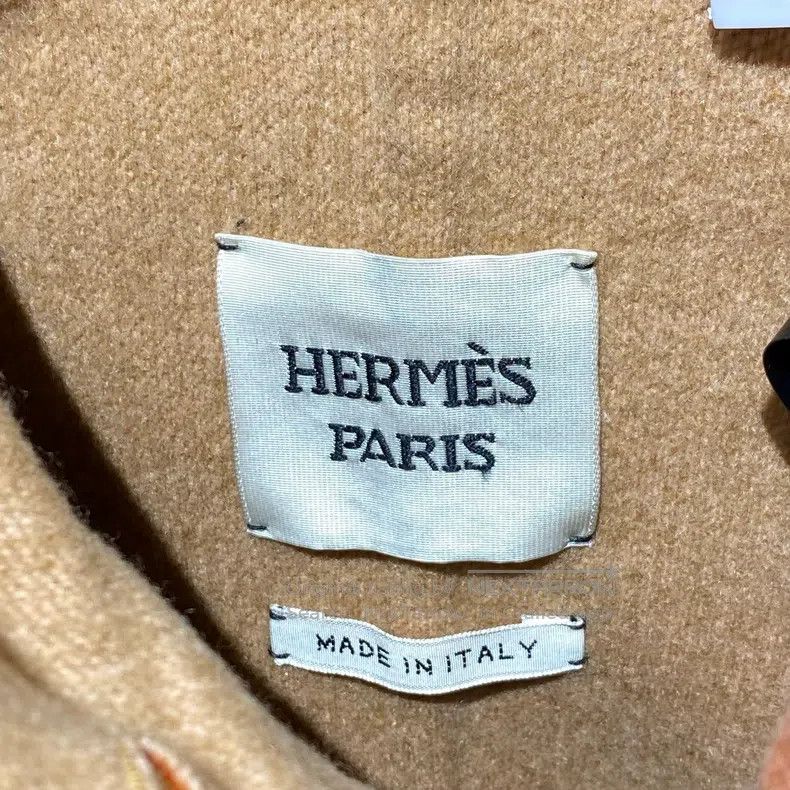 Hermes Hermes Orange Cashmere Overcoat Size XXS / US 00 / IT 34 - 3 Thumbnail