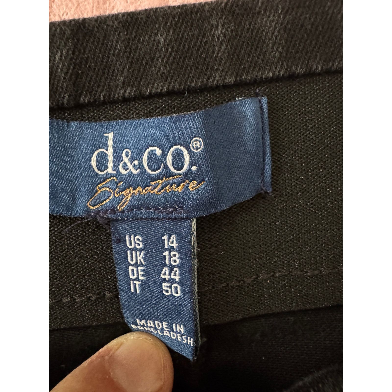 Denim & Co. Denim & Co. Signature Perfect Flex Pull-On Jeans Womens 14 Size 36" / US 14 / IT 50 - 7 Thumbnail