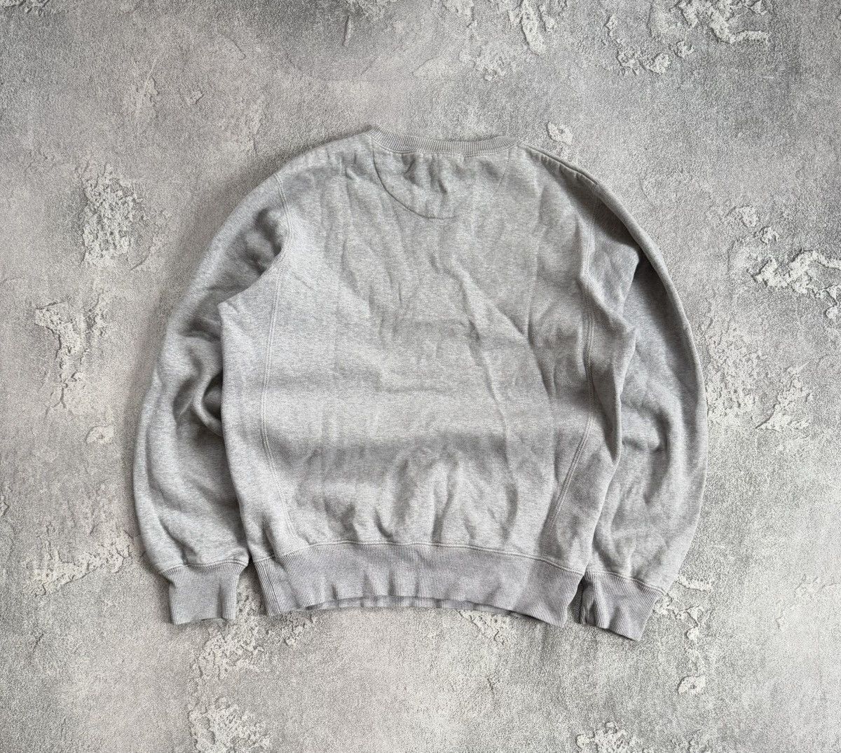 Nike × Vintage Nike S sweatshirt sweater ling sleeve jumper pullover gray Size US S / EU 44-46 / 1 - 12 Thumbnail