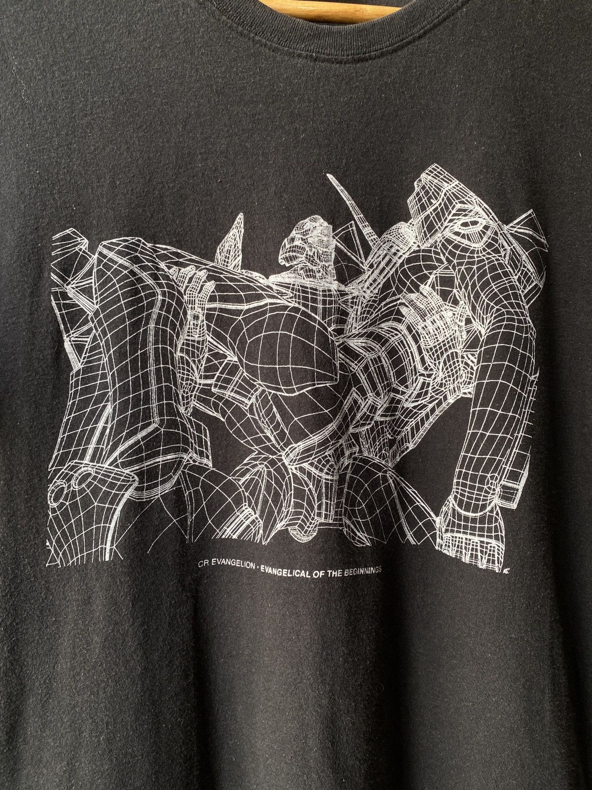 Anime Y2K Cr Evangelion - Evangelical Of The Beginnings T Shirt Size US M / EU 48-50 / 2 - 5 Thumbnail
