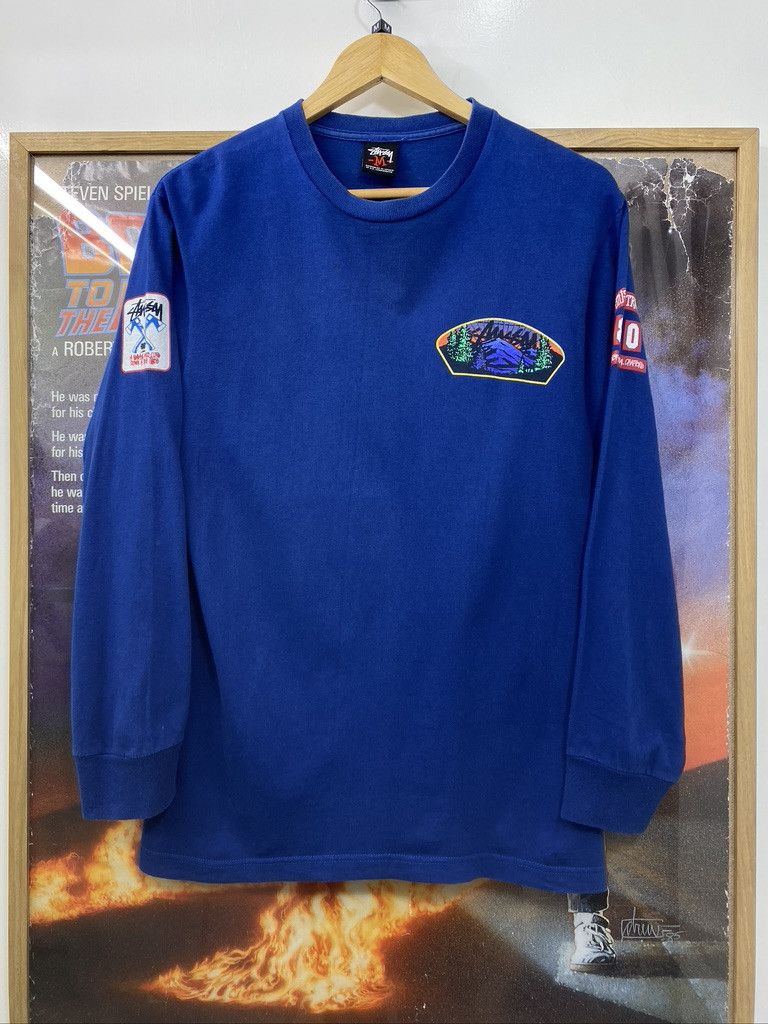 Stussy 00s Stussy International Expedition Patchwork Long Sleeve Size US M / EU 48-50 / 2 - 2 Thumbnail