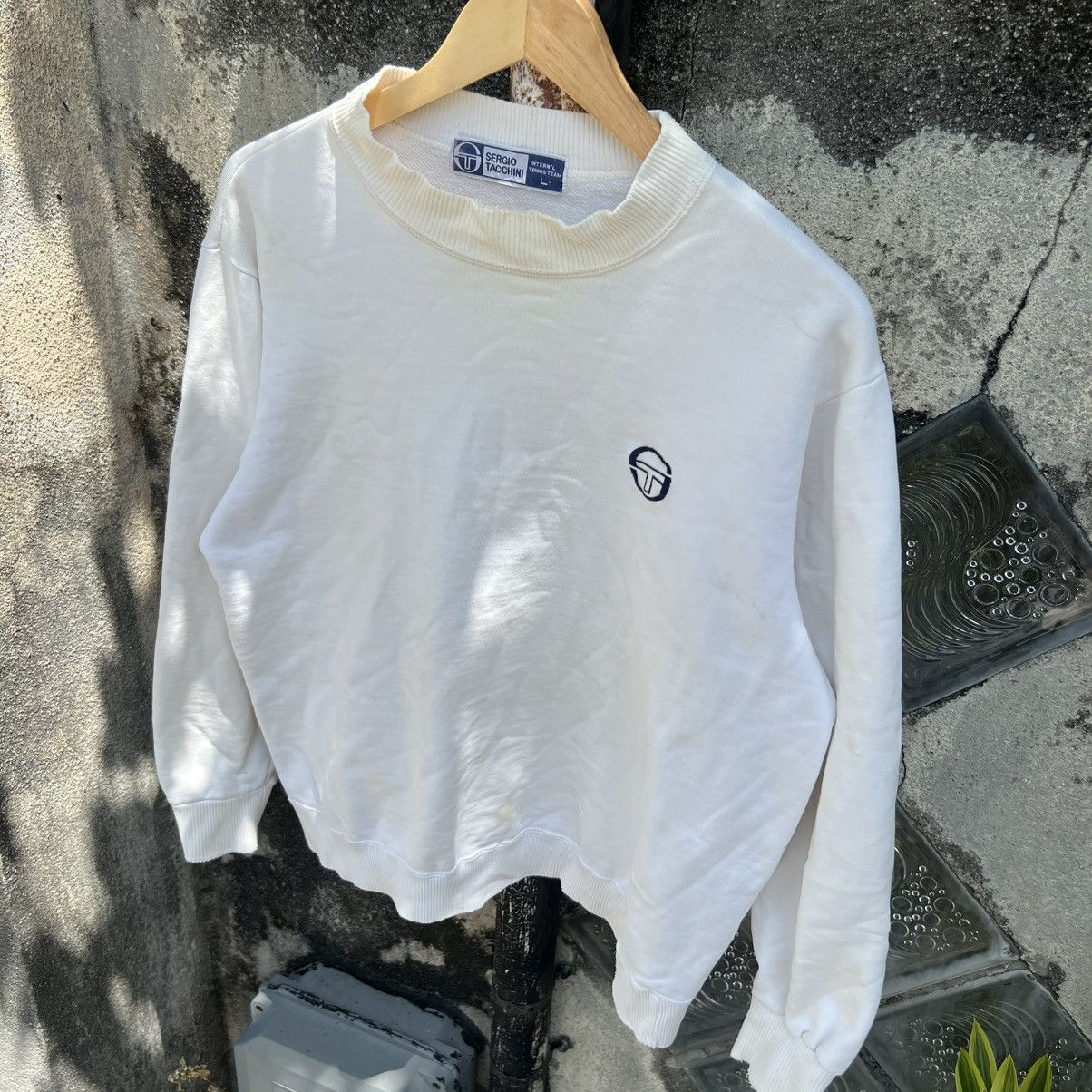 Sergio Tacchini “VINTAGE” DISTRESS SERGIO TACCHINI CREWNECK Size US L / EU 52-54 / 3 - 2 Thumbnail