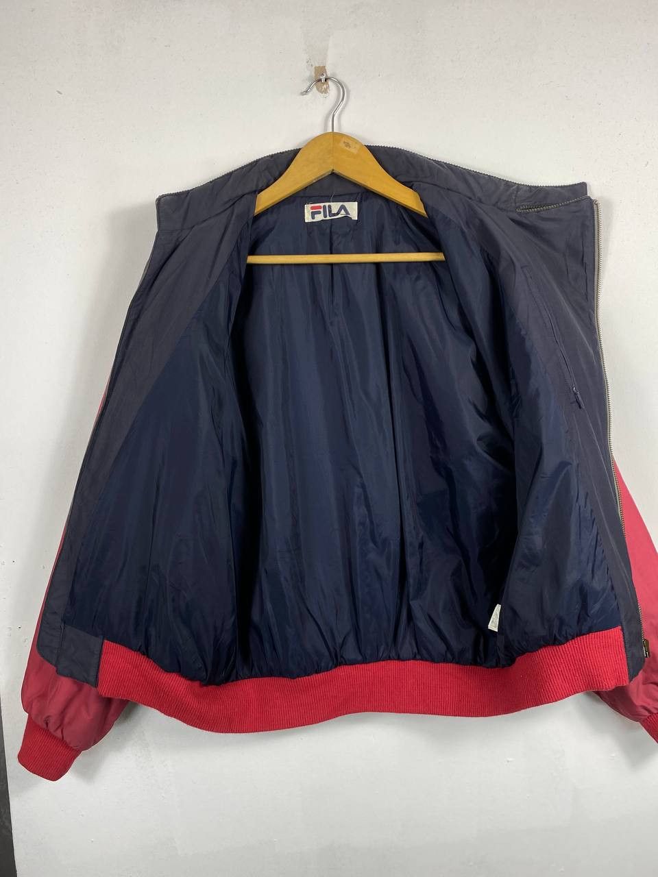 Fila vintage fila half corduroy thinsulate jacket nice design Size US XL / EU 56 / 4 - 6 Thumbnail