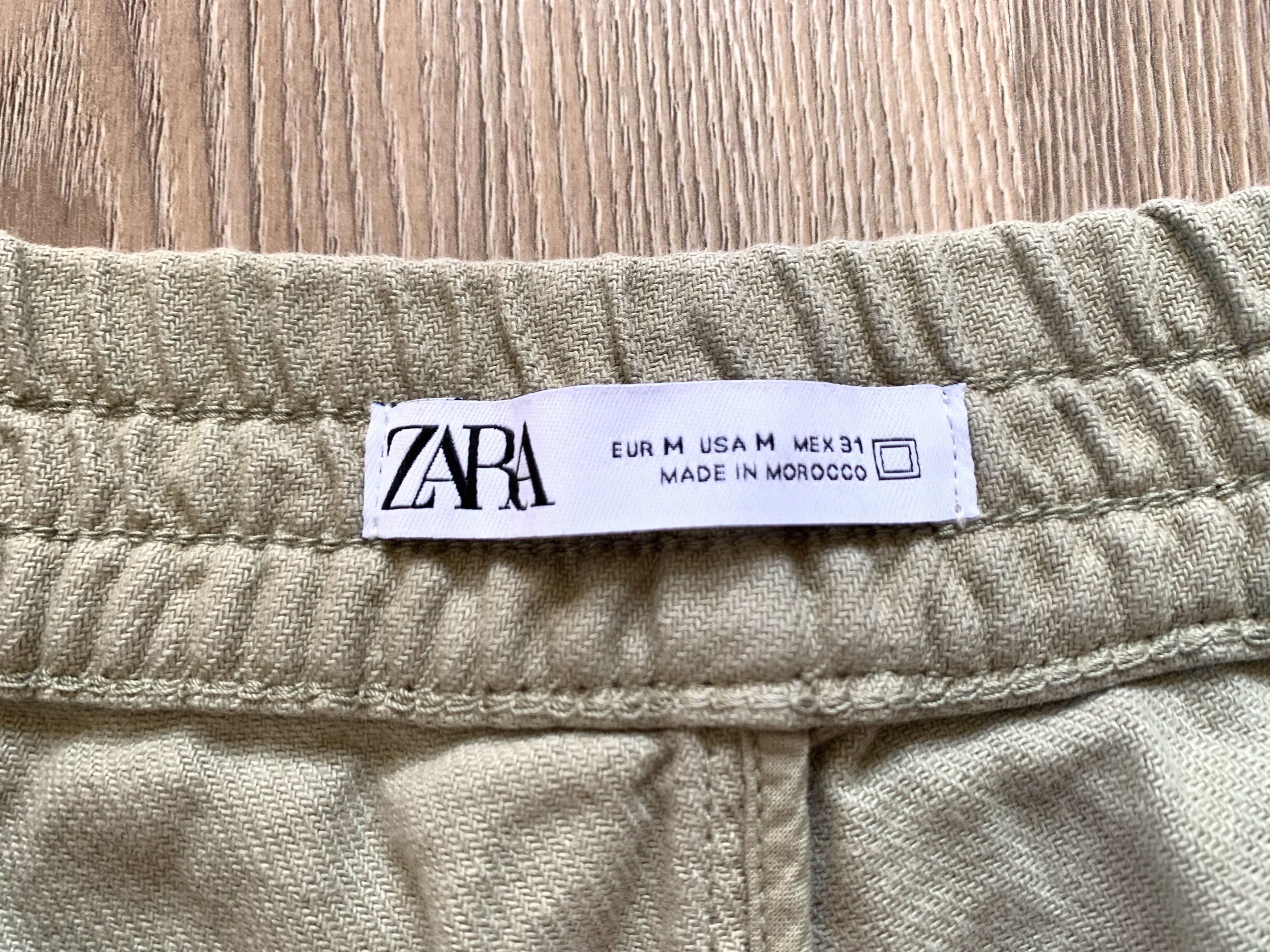 Zara Mens Zara Cotton Casual Shorts Size US 32 / EU 48 - 6 Thumbnail