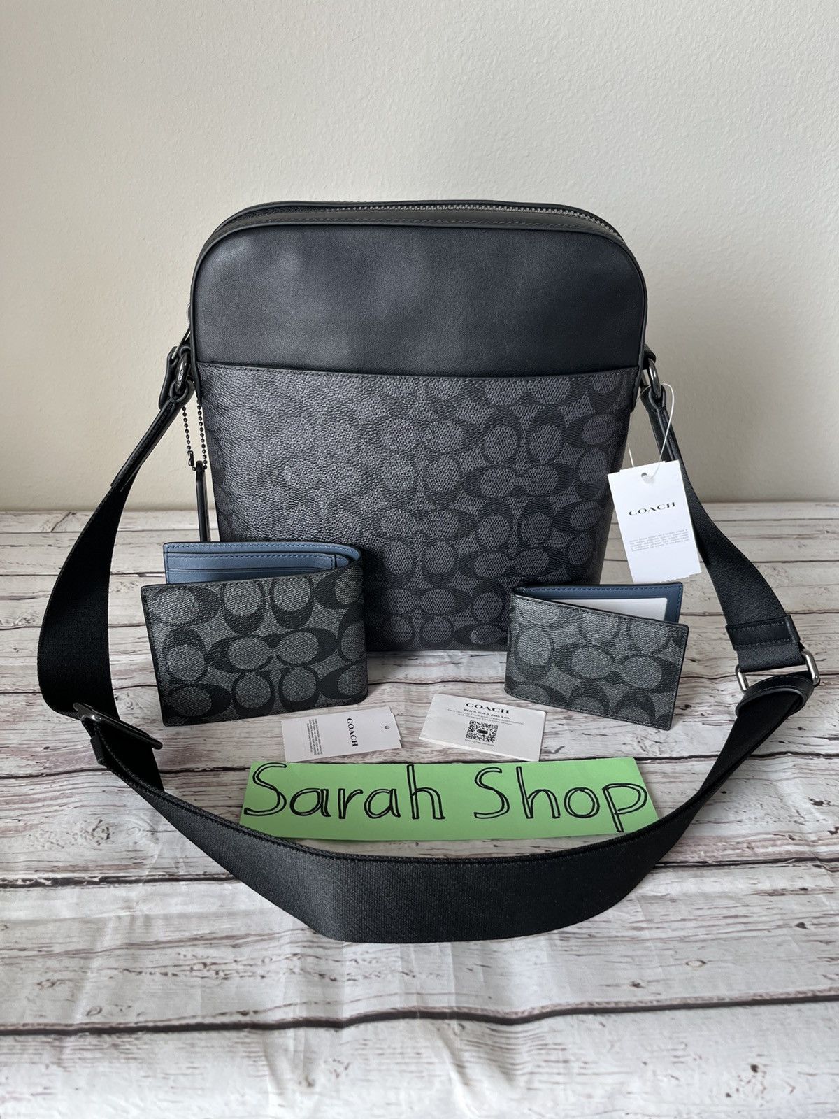 Coach Coach Houston Flight Bag In Signature Set Size ONE SIZE - 3 Thumbnail