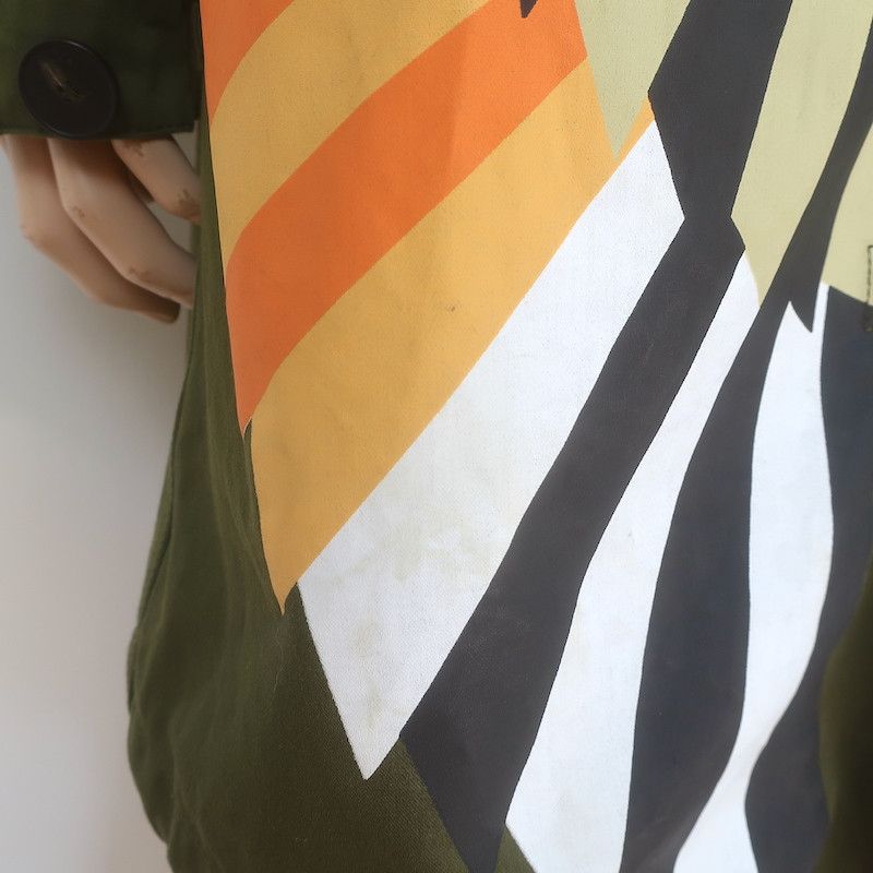 Givenchy Givenchy Wing Print Parka Green Size 50 Hooded Jacket Size US M / EU 48-50 / 2 - 9 Thumbnail