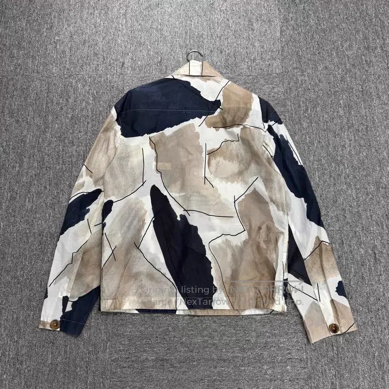 Hermes Hermes Ink Line Jacket Size US M / EU 48-50 / 2 - 2 Thumbnail