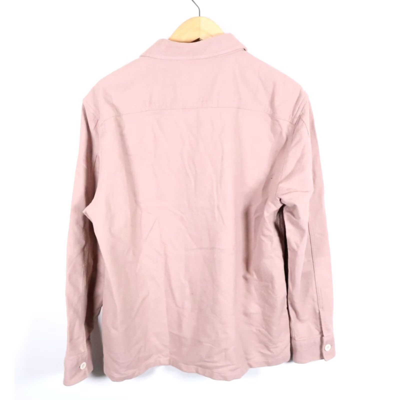 Madewell Madewell Boxy Shirt Jacket Mens Large Dusty Pink Heavyweight Shacket ND716 Shirt Jacket Size US L / EU 52-54 / 3 - 2 Thumbnail