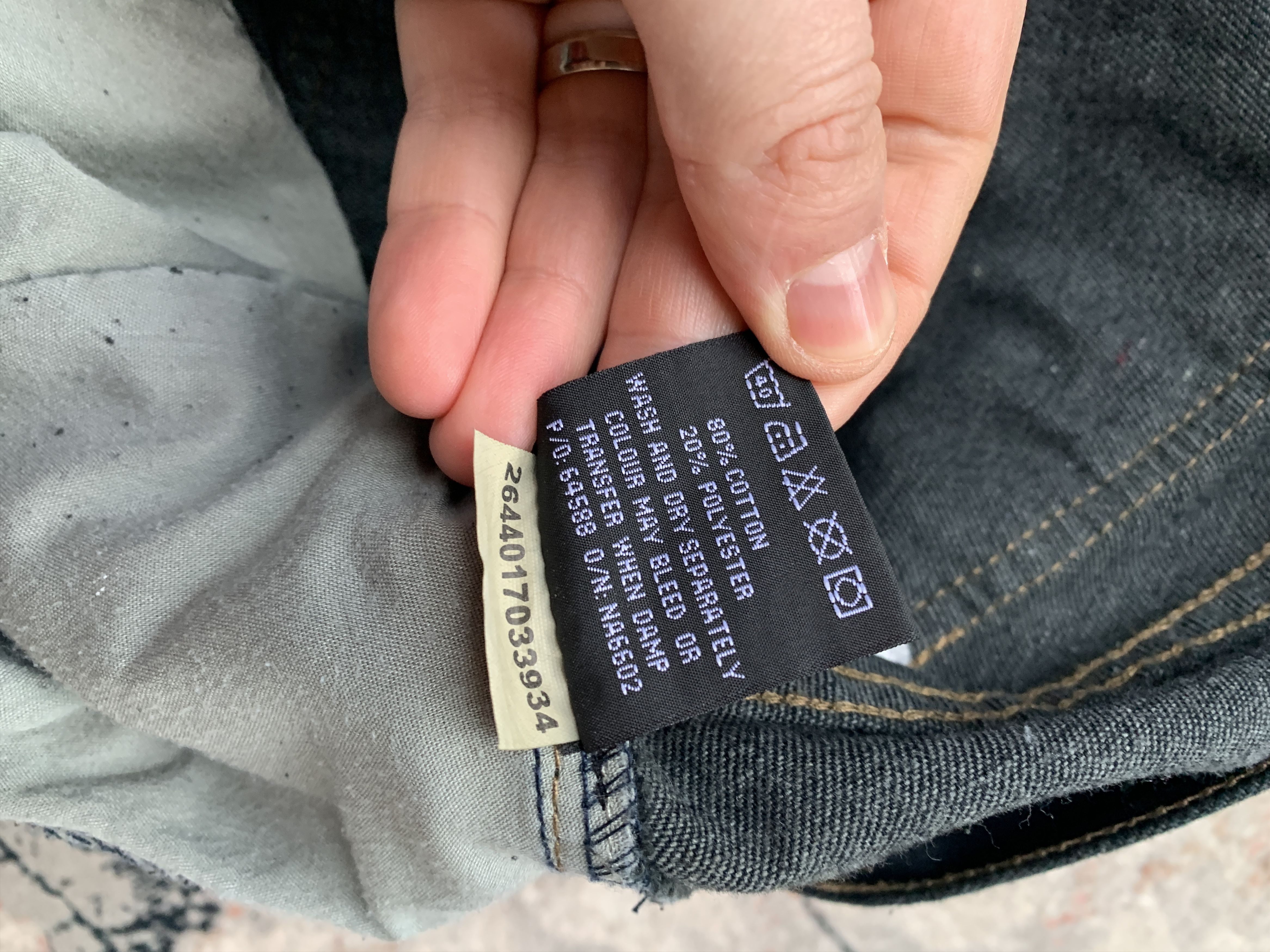 No Fear × Vintage Vintage No Fear Denim Pants Size US 38 / EU 54 - 8 Thumbnail