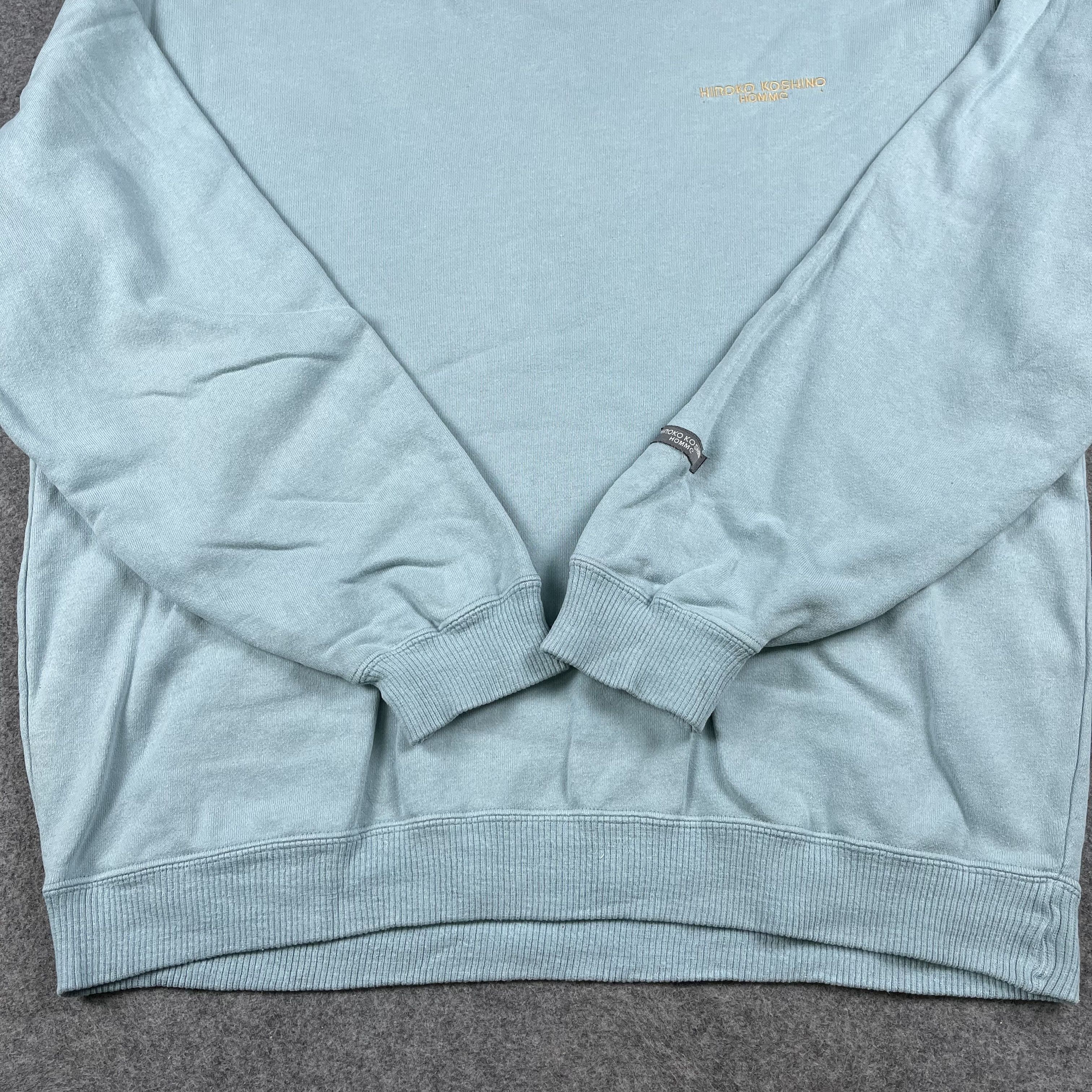 Hiroko Koshino Homme Hiroko Koshino Homme Sweatshirt F47 Size US L / EU 52-54 / 3 - 5 Thumbnail