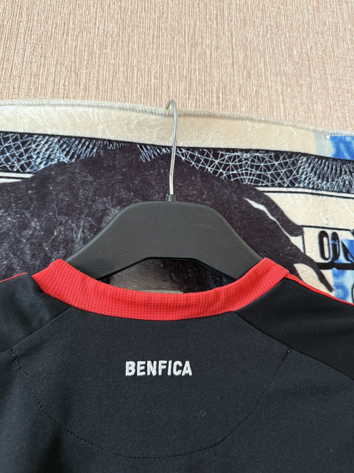 Adidas SL Benfica Adidas Away Shirt 09/10 Diogo #7 Soccer Jersey Size US S / EU 44-46 / 1 - 14 Thumbnail