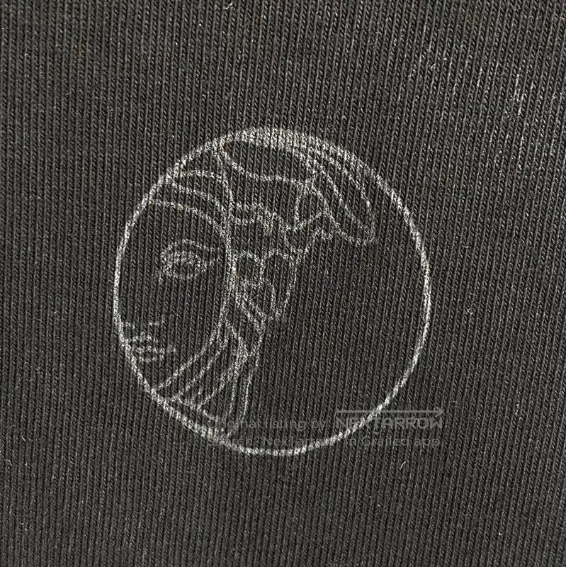 Versace Versace Women's Black Cotton T-Shirt . Size L / US 10 / IT 46 - 4 Thumbnail