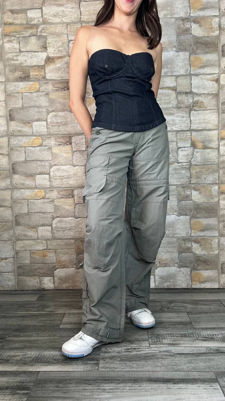 Jean Paul Gaultier × Vintage VTG JEAN PAUL GAULITER JEAN'S 90S Archive DENIM CORSET TOP Size L / US 10 / IT 46 - 6 Thumbnail