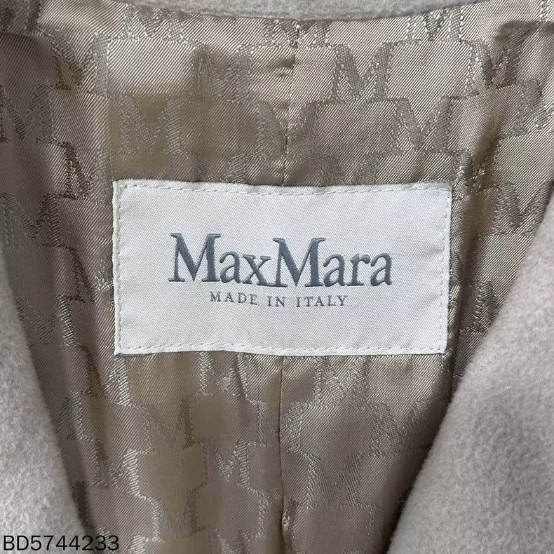 Max Mara Max Mara 101801 double-breasted coat Size L / US 10 / IT 46 - 4 Thumbnail