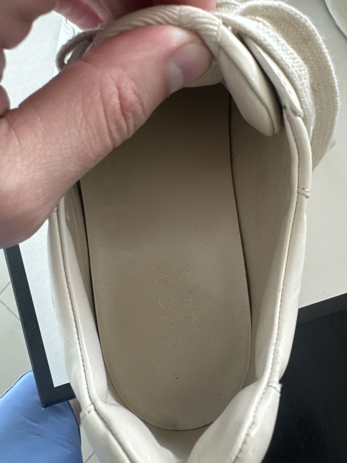 Gucci Gucci rython sneakers size 11 IT 12 US Rhyton with logo Size US 12 / EU 45 - 3 Thumbnail