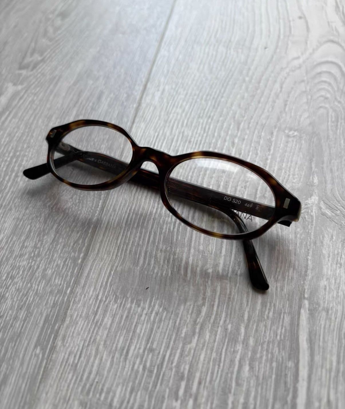 Dolce & Gabbana Dolce & Gabbana Nerd Tortoiseshell Round Frame Glasses J29 Size ONE SIZE - 5 Thumbnail