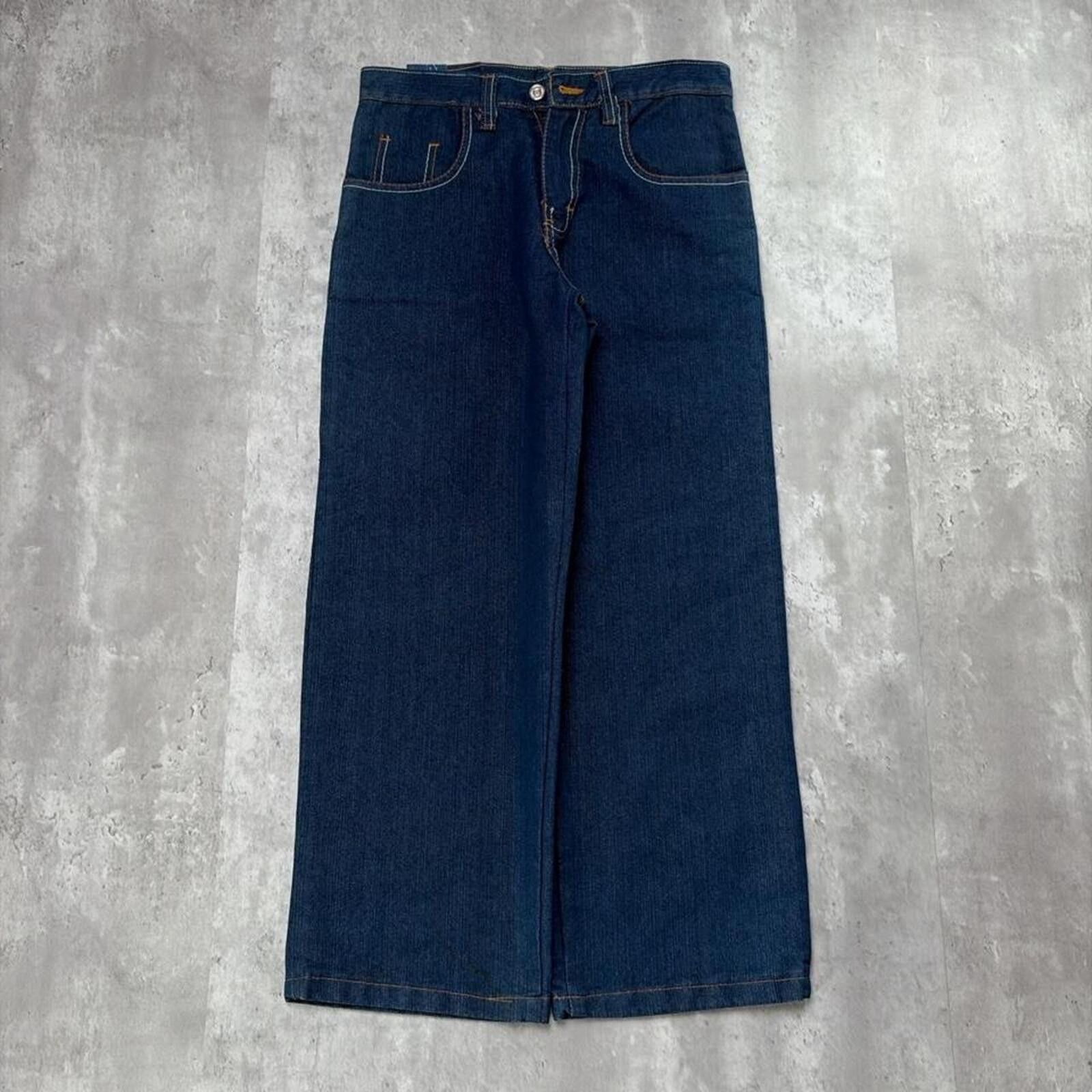 Other Y2K American Vintage Deadstock Baggy Carpenter Denim Jeans Size 28" / US 6 / IT 42 - 2 Thumbnail