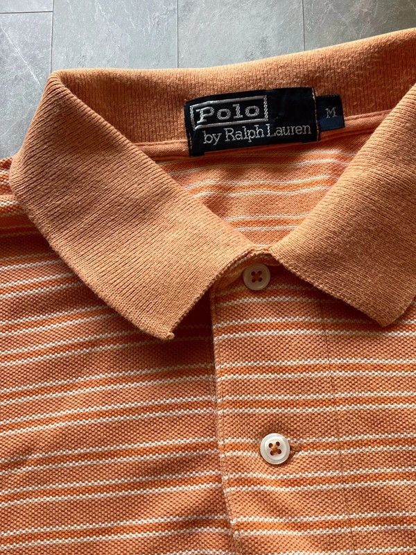 Polo Ralph Lauren Polo Ralph Lauren Size M Small Pony Rugby Shirt Orange Size US M / EU 48-50 / 2 - 3 Thumbnail