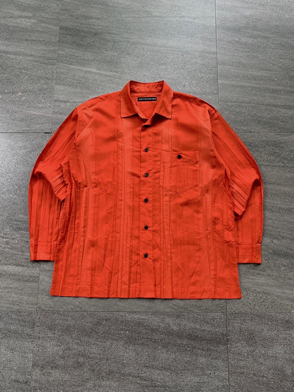 Issey Miyake FREE IMPORT TAX Pleated Ls Shirt Size US M / EU 48-50 / 2 - 1 Thumbnail