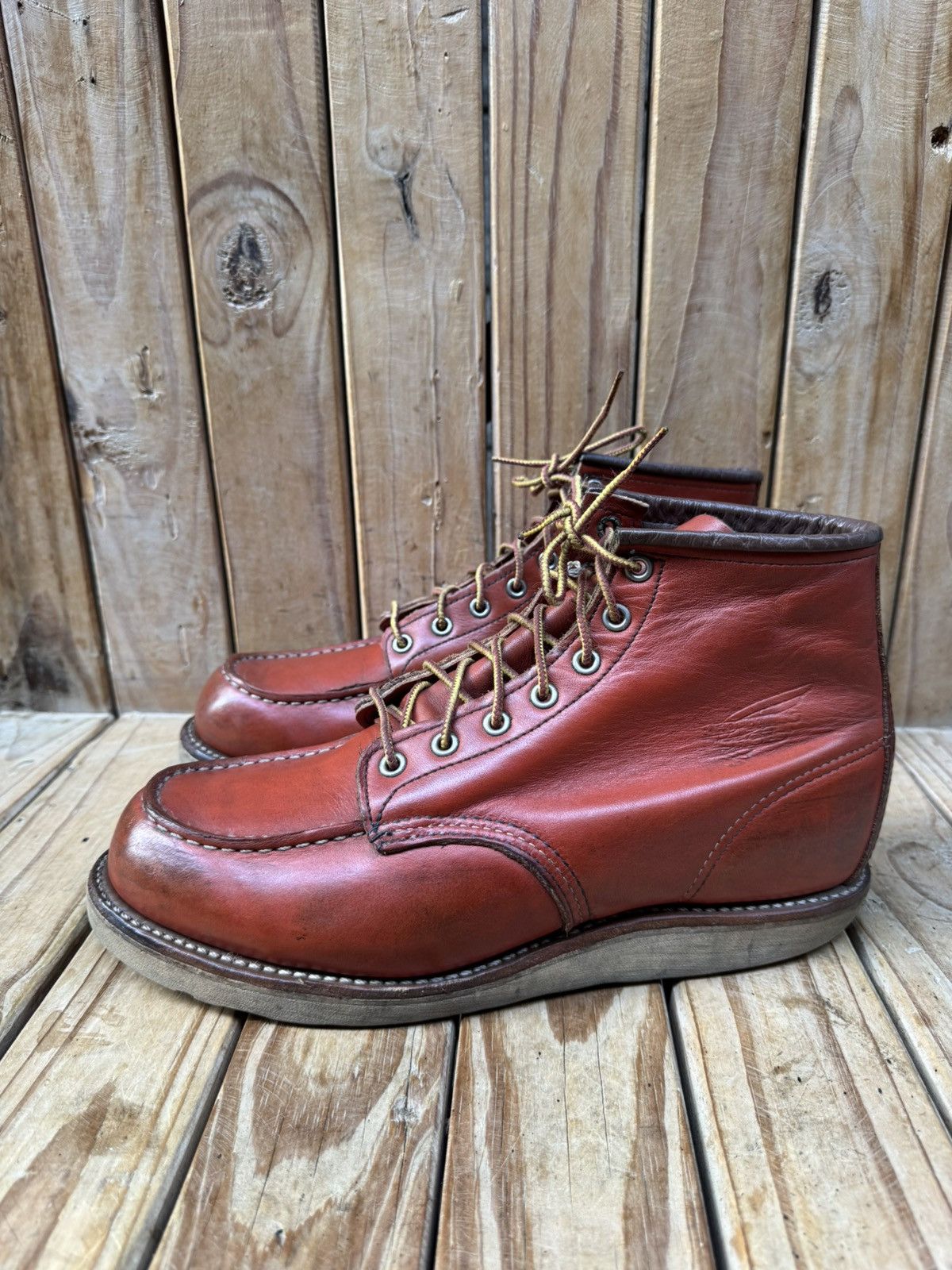 Red Wing Red Wing Heritage 8131 Moc Toe Brown Boots USA 9 E UK 8 Size US 9 / EU 42 - 9 Thumbnail