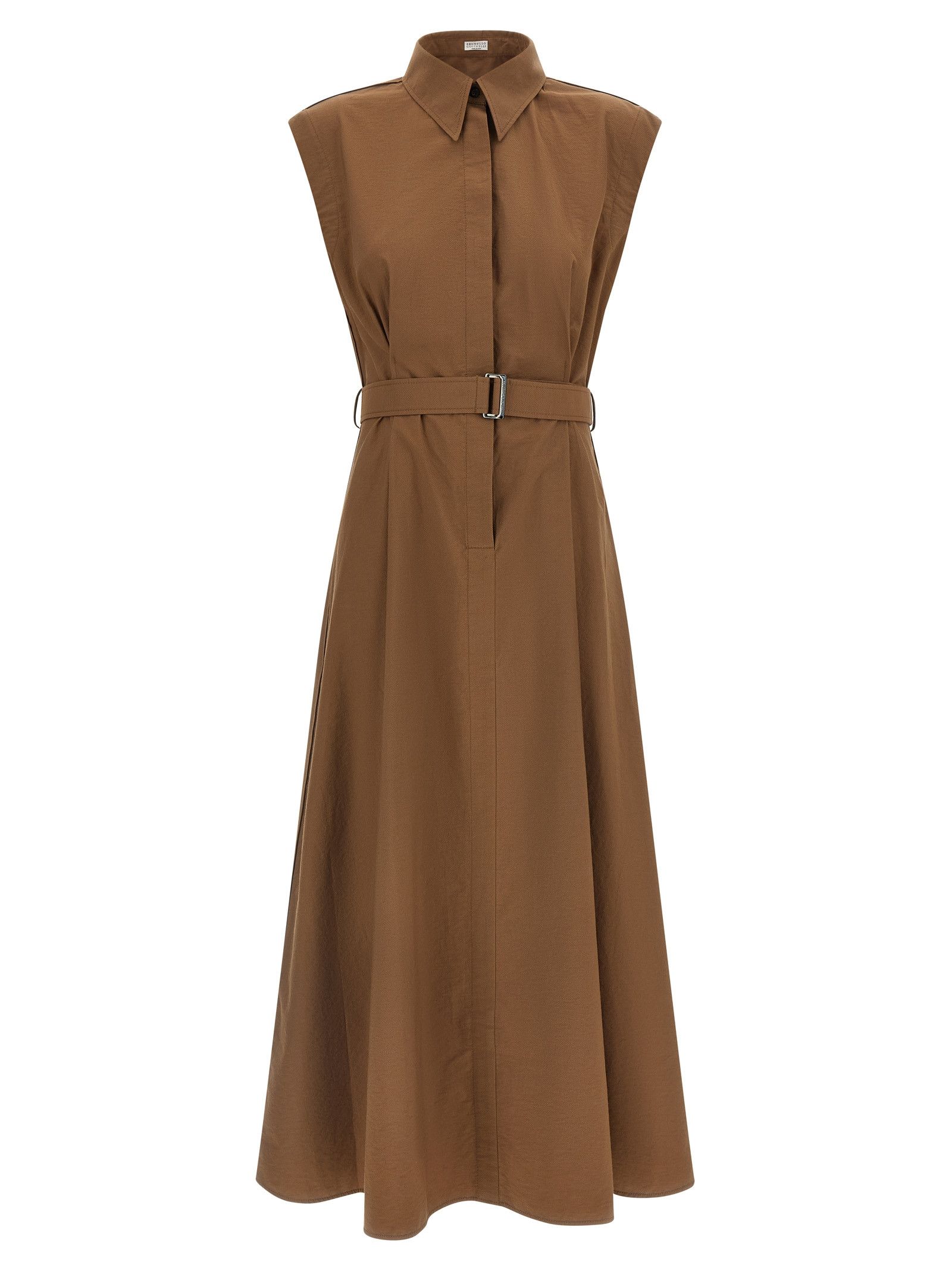 Brunello Cucinelli Chemisier dress Size L / US 10 / IT 46 - 1 Thumbnail