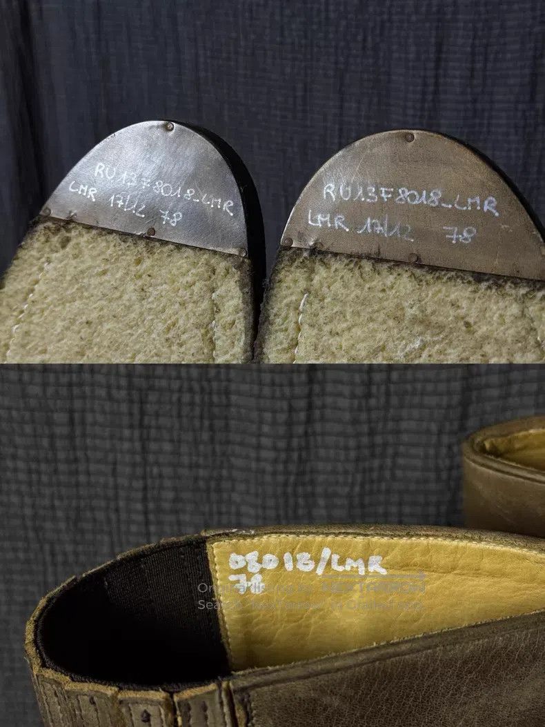 Rick Owens RICK OWENS Handwritten Number High-top Gum Sole Chelsea Mi Size US 11 / EU 44 - 8 Thumbnail