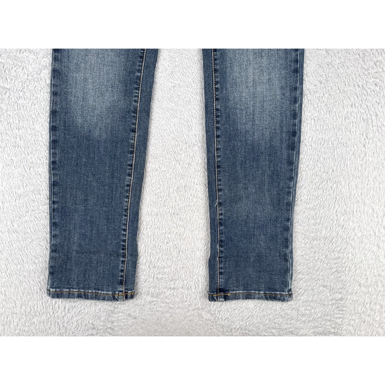 Denime FDJ French Dressing Jeans Womens 2 Blue Elastic Waist Slim Stretch Denim Pull On Size 26" / US 2 / IT 38 - 2 Thumbnail