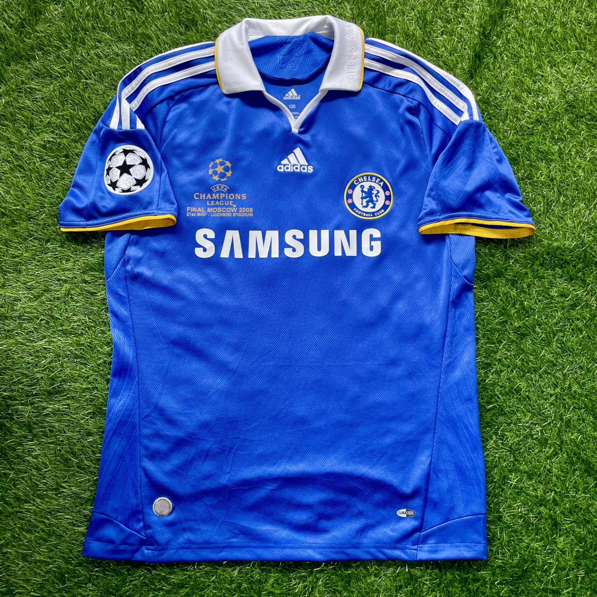Chelsea 2008 Final Chelsea Ucl Final Jersey Chelsea Lampard UCL