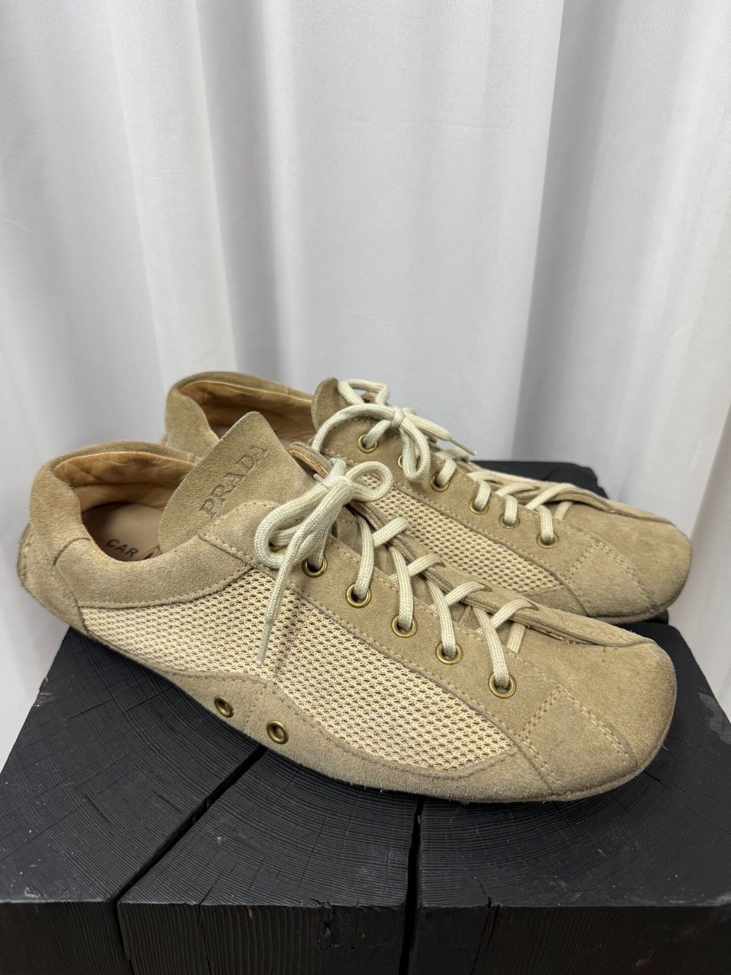 Prada PRADA Suede Racing Shoes Size 43 Size US 10 / EU 43 - 1 Thumbnail