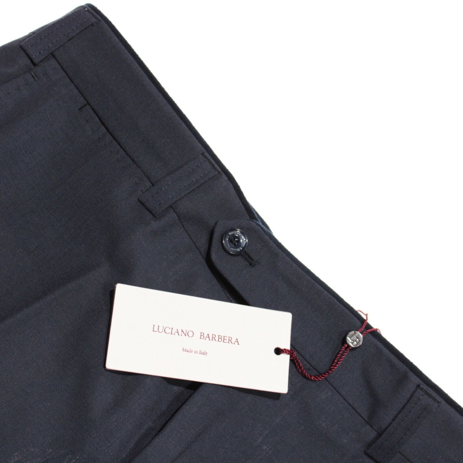 Luciano Barbera Luciano Barbera New with tags Dress Pants Size 34 US In Blue Size US 34 / EU 50 - 1 Thumbnail