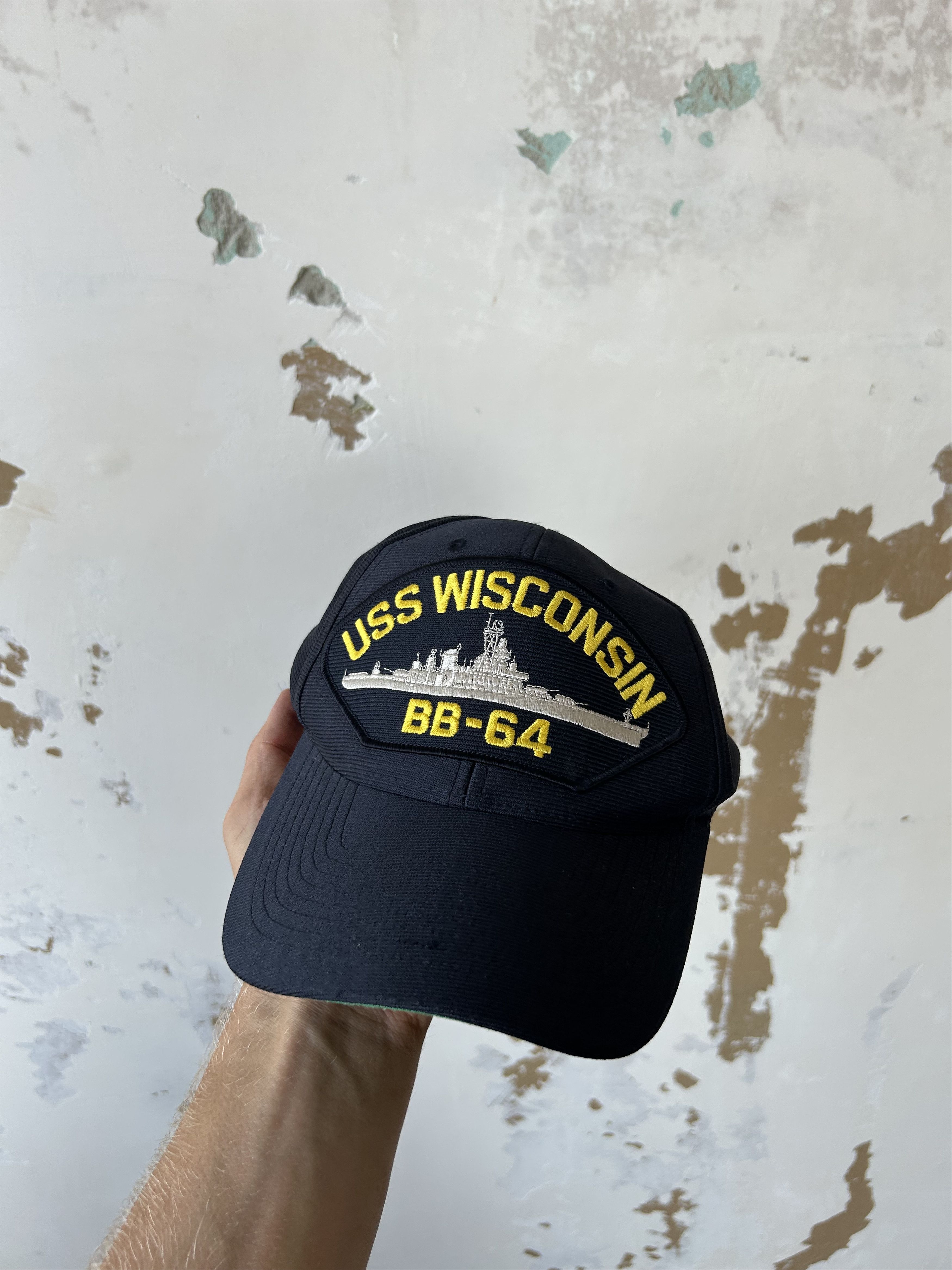 Vintage USS Cap Army 90s Size ONE SIZE - 2 Thumbnail