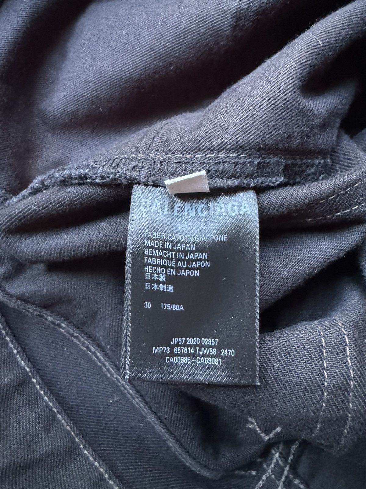 Balenciaga Balenciaga Japanese Denim Size US 30 / EU 46 - 14 Thumbnail