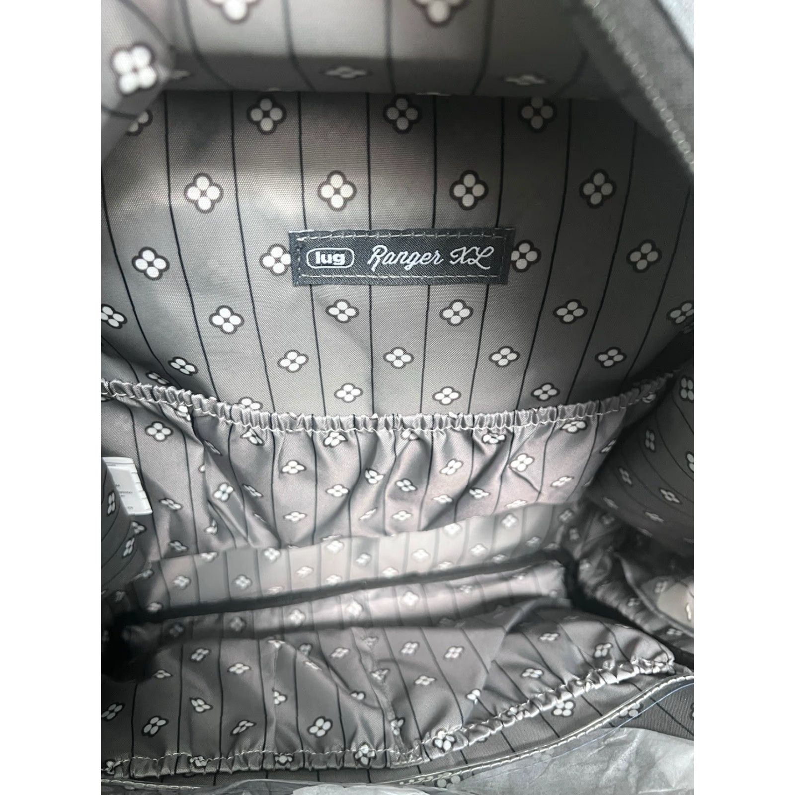 Vintage LUG Ranger XL 2 Crossbody Bag Gray Quilted NWT Size ONE SIZE - 8 Thumbnail