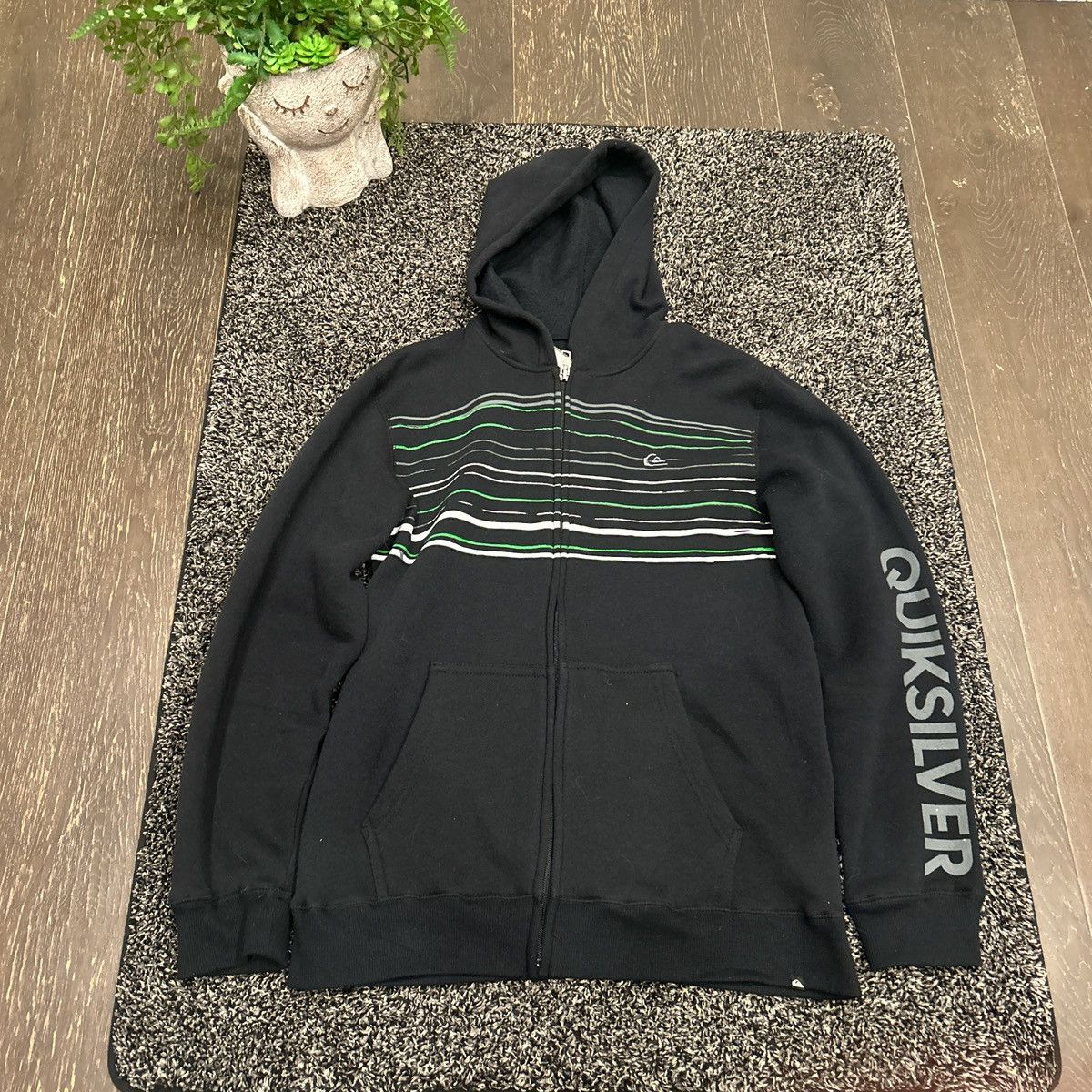Quiksilver Quick silver zip up. From 2000s Size US L / EU 52-54 / 3 - 1 Thumbnail
