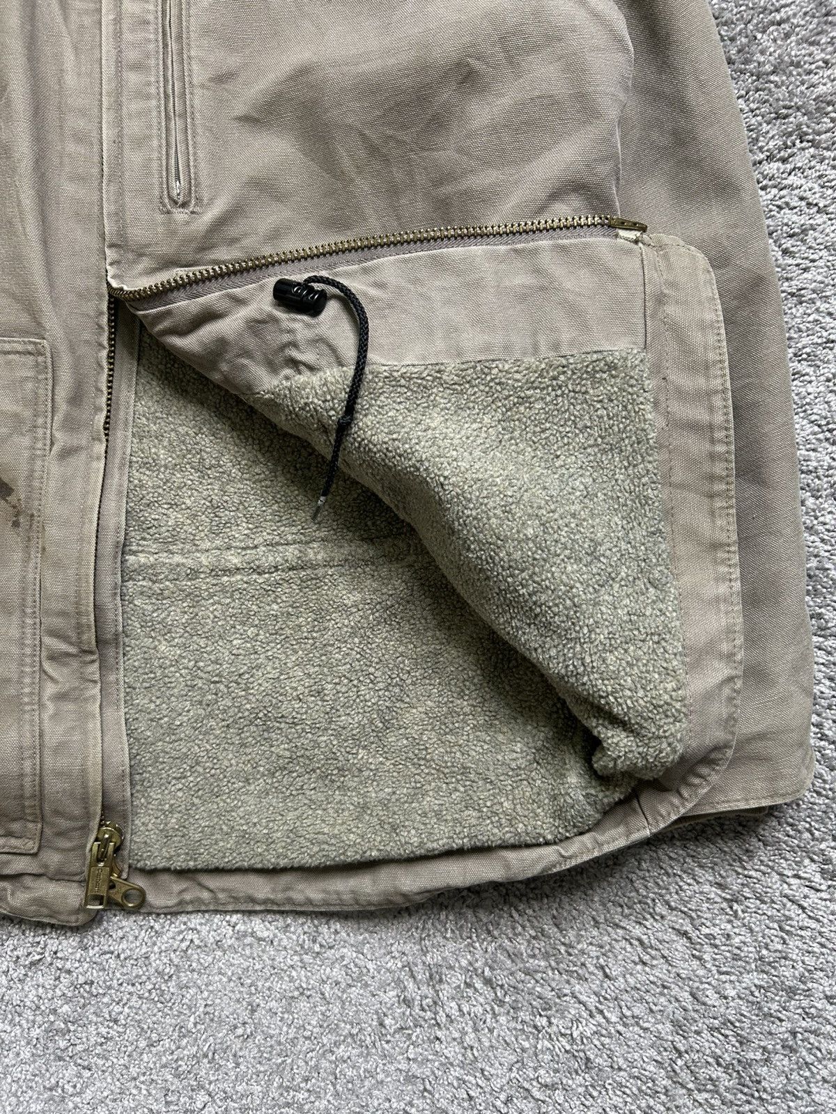 Carhartt Vintage Carhartt Sherpa Lined Chore Jacket Contrast Size US M / EU 48-50 / 2 - 5 Thumbnail