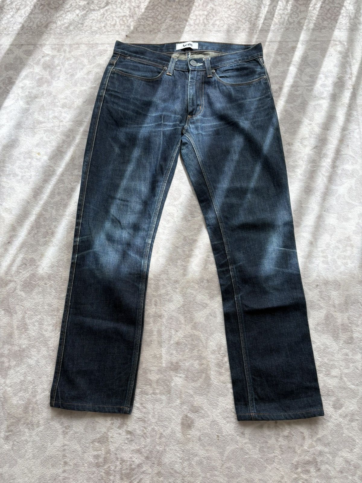 Acne Studios Acne Studios Max Raw Denim Jeans Size US 30 / EU 46 - 1 Thumbnail