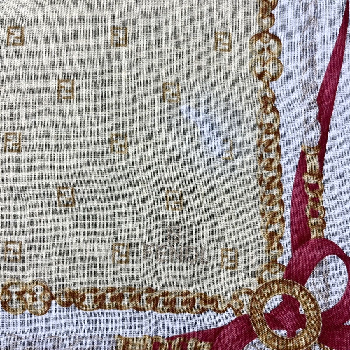 Vintage Vintage Fendi Handkerchief / Bandana / Neckerchief B753 Size ONE SIZE - 4 Thumbnail