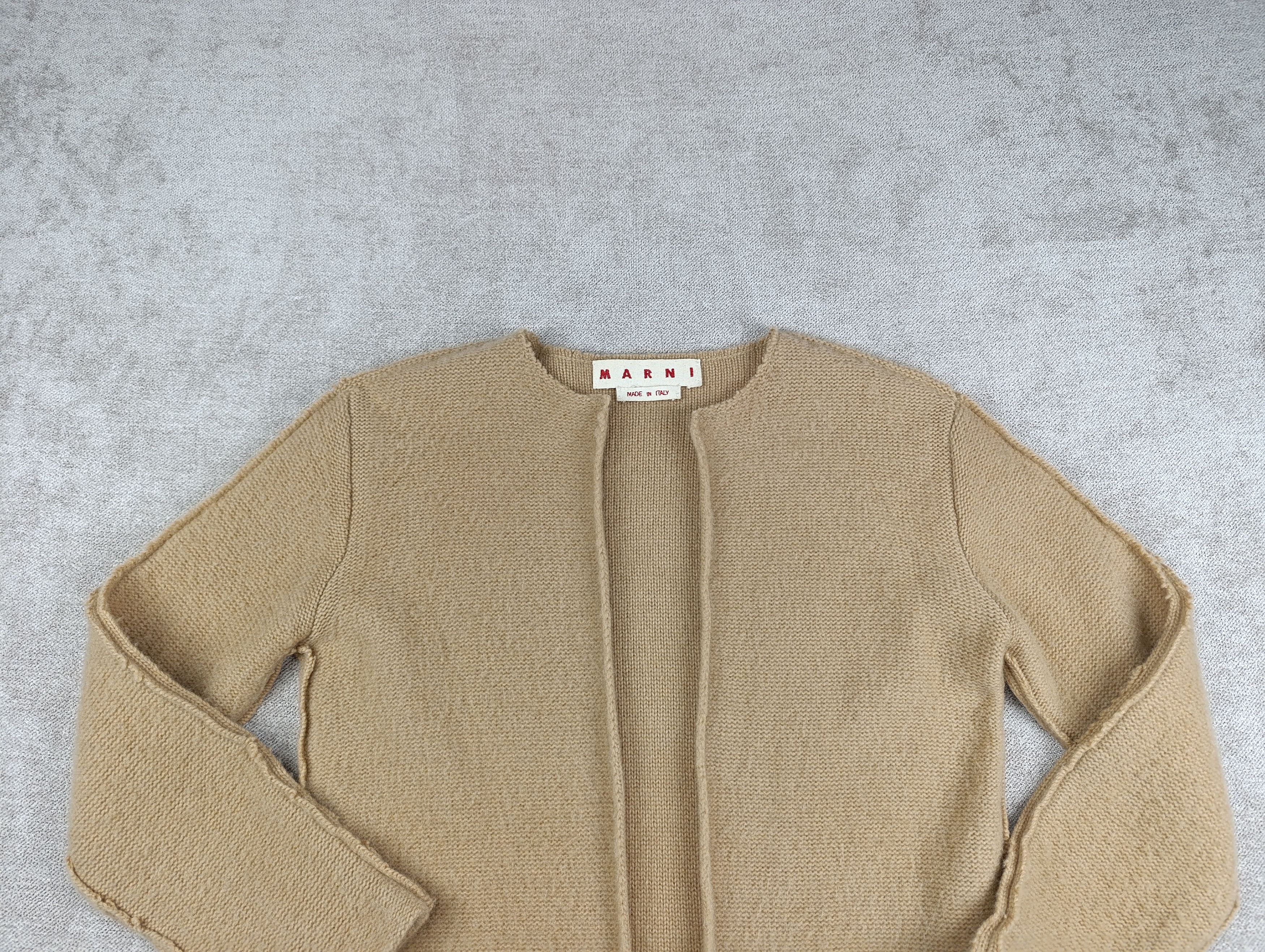 Marni Marni Womens Wool/Cashmere knit cardigan size 40 Size S / US 4 / IT 40 - 3 Thumbnail